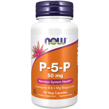 NOW Foods P-5-P 50mg - 90 Vege Capsules