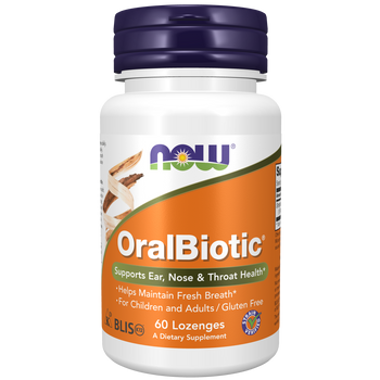 NOW Foods OralBiotic - 60 Lozenges