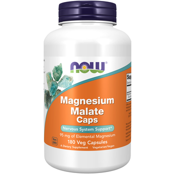 Magnesium Malate 95mg of Elemental Magnesium - 180 Vege Capsules Magnesium Malate 95mg of Elemental Magnesium - 180 Vege Capsules
