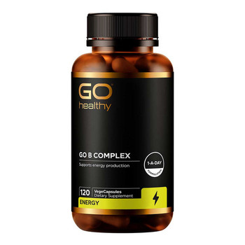 GO B Complex (Maximum Potency) - 120 Vege Capsules GO B Complex (Maximum Potency) - 120 Vege Capsules
