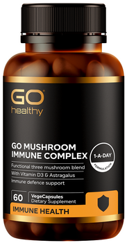 GO Mushroom Immune Complex - 60 Vege Capsules GO Mushroom Immune Complex - 60 Vege Capsules