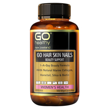 GO Hair Skin Nails (Beauty Support) - 100 Vege Capsules GO Hair Skin Nails (Beauty Support) - 100 Vege Capsules