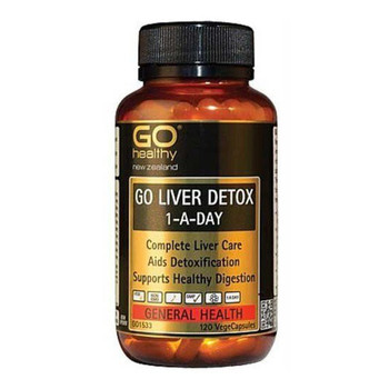GO Liver Detox 1-a-day - 120 Vege Capsules GO Liver Detox 1-a-day - 120 Vege Capsules