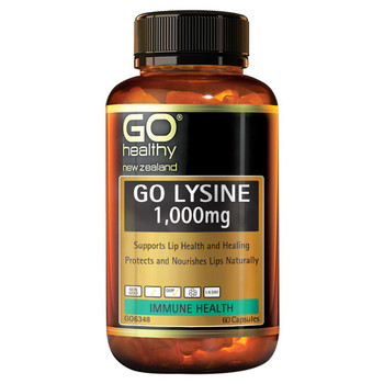 GO Lysine 1000mg - 60 Capsules GO Lysine 1000mg - 60 Capsules