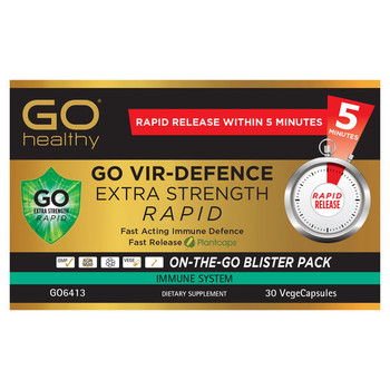 GO Vir-Defence Extra Strength Rapid - 30 Blister pack GO Vir-Defence Extra Strength Rapid - 30 Blister pack