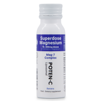 Poten-C Superdose Liposomal Magnesium 200mg Mag-7 Complex - 75ml Poten-C Superdose Liposomal Magnesium 200mg Mag-7 Complex - 75ml