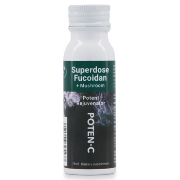 Poten-C Superdose Fucoidan + Mushroom 750mg - 75ml