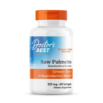 Doctors Best Saw Palmetto (Standardized Extract) 320mg - 60 Softgels