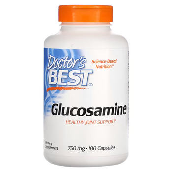Doctor's Best Glucosamine 750mg - 180 Capsules Doctor's Best Glucosamine 750mg - 180 Capsules