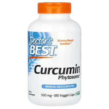 Doctors Best Curcumin Phytosome With Meriva® - 180 Vege Capsules 