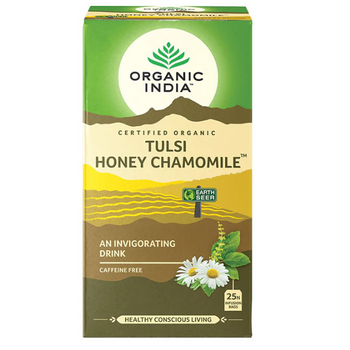 Organic India Tulsi Honey Chamomile - 25 Infusion Bags