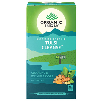 Organic India Tulsi Cleanse Tea - 25 Infusion Bags 