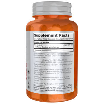Creatine Kre-Alkalyn 750mg - 120 Vege Capsules