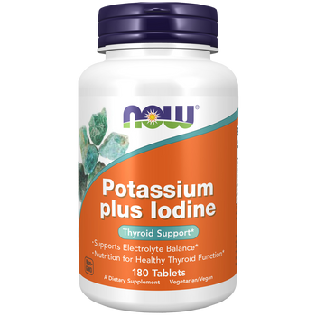 Potassium plus Iodine (Thyroid Support) - 180 Tablets Potassium plus Iodine (Thyroid Support) - 180 Tablets