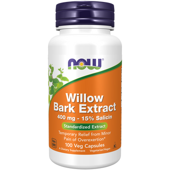 Willow Bark Extract 400mg - 100 Vege Capsules