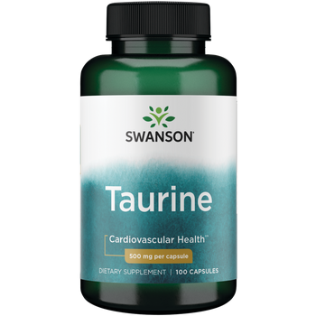 Taurine 500mg 100 Caps
