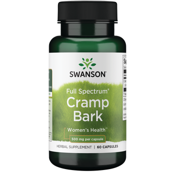 Cramp Bark, 500mg 60 Caps