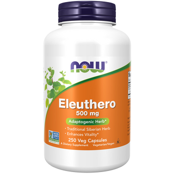 Eleuthero 500mg, 250VC
