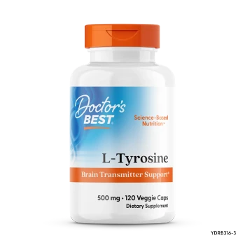 L-tyrosine brain transmitter support