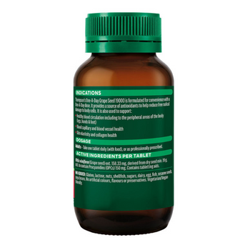 Thompson's Grape Seed 19000 One-A-Day - 120 Tablets Thompson's Grape Seed 19000 One-A-Day - 120 Tablets