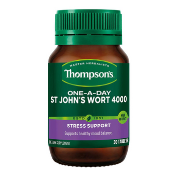 Thompson's St John's Wort 4000 One-A-Day - 30 Tablets Thompson's St John's Wort 4000 One-A-Day - 30 Tablets