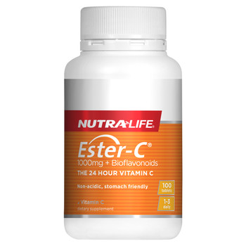 Ester C 1000mg + Bioflavonoids - 100 Tablets Ester C 1000mg + Bioflavonoids - 100 Tablets