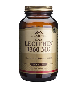 Lecithin 1360mg (Soya) - 100 Softgels