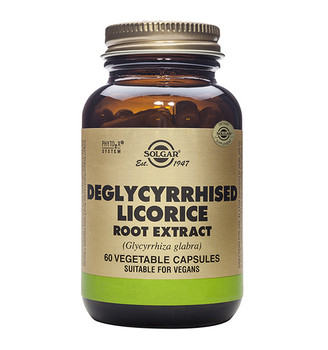 Deglycyrrhised Licorice Root Extract - 60 Vege Capsules Deglycyrrhised Licorice Root Extract - 60 Vege Capsules