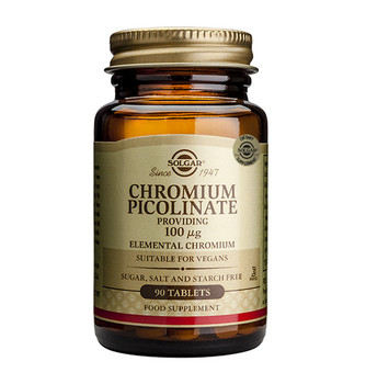 Chromium Picolinate 100mcg - 90 Tablets Chromium Picolinate 100mcg - 90 Tablets
