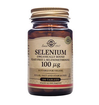 Selenium 100mcg - 100 Tablets Selenium 100mcg - 100 Tablets