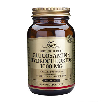 Glucosamine Hydrochloride (HCL) (Shellfish Free) 1000mg - 60 Tablets Glucosamine Hydrochloride (HCL) (Shellfish Free) 1000mg - 60 Tablets