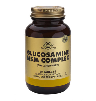 Glucosamine MSM Complex (Shellfish Free) - 60 Tablets Glucosamine MSM Complex (Shellfish Free) - 60 Tablets