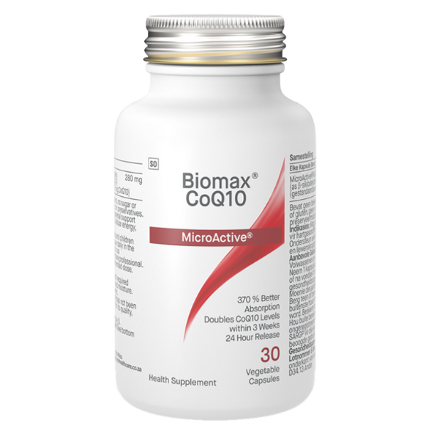 Biomax CoQ10 280mg - 30 Vege Capsules