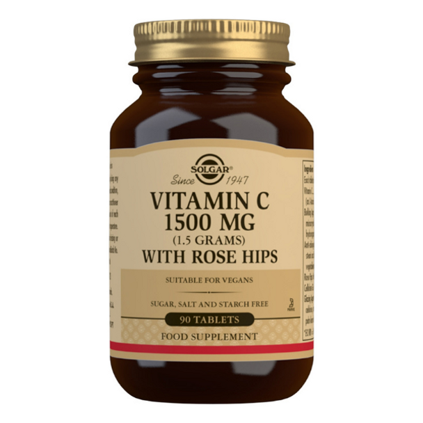 Vitamin C 1500mg with Rose Hips - 90 Tablets