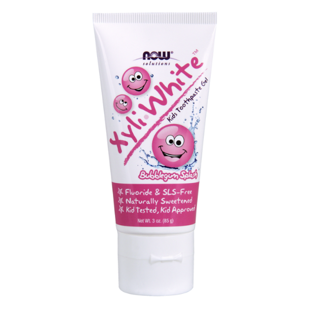 NOW Foods XyliWhite Kids Toothpaste Gel (Bubblegum Splash)