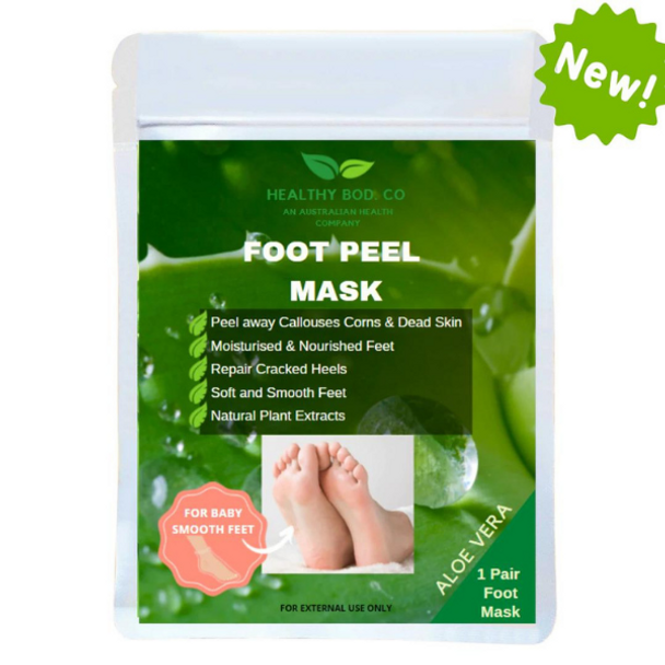 Natural Foot Peel with Aloe Vera