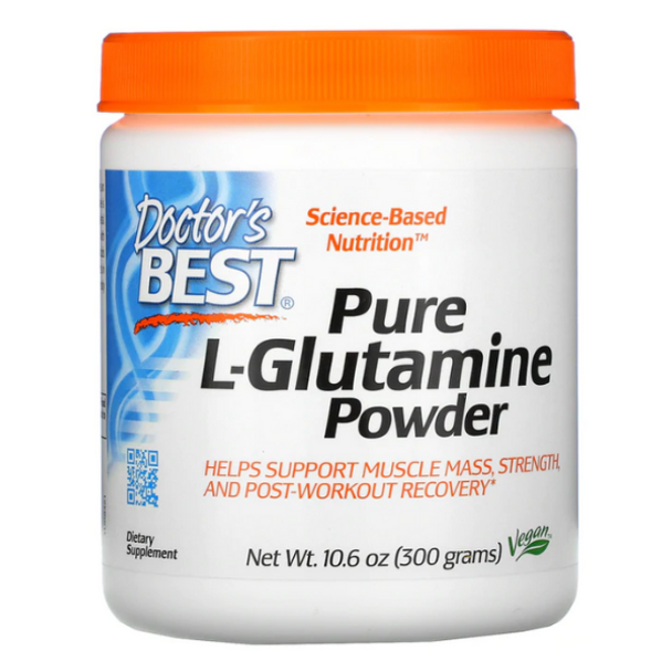 Doctor's Best Pure L-Glutamine Powder - 300g