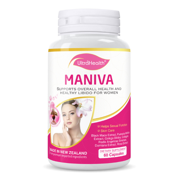 Ultra Health Maniva (Libido & Health Support for Women) - 60 Capsules