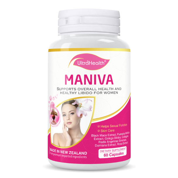 Ultra Health Maniva – Women's Wellness & Vitality Formula | 60 Capsules