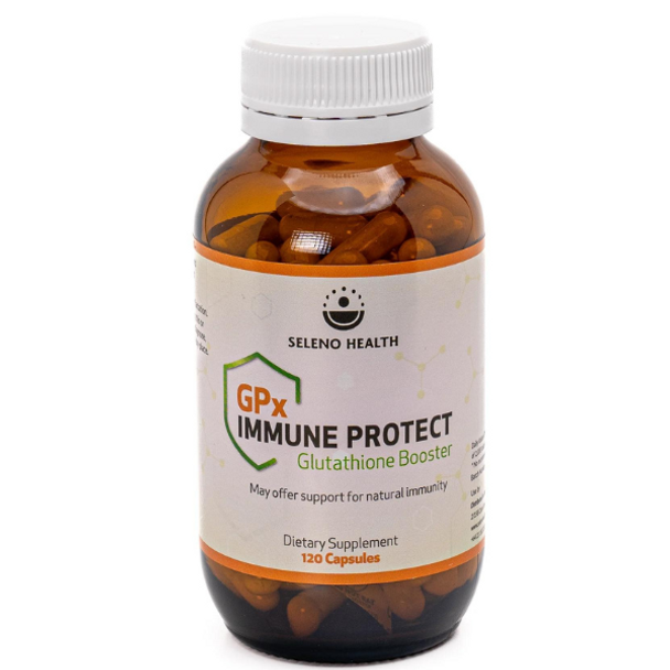 Seleno Health GPX Immune Protect (Immunity and Glutathione Booster) - 120 Vege Capsules