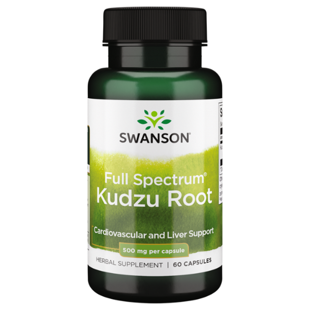 Swanson Kudzu Root Full Spectrum 500mg - 60 Capsules