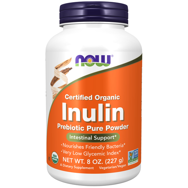 Inulin Prebiotic FOS powder (Certified Organic) 227g