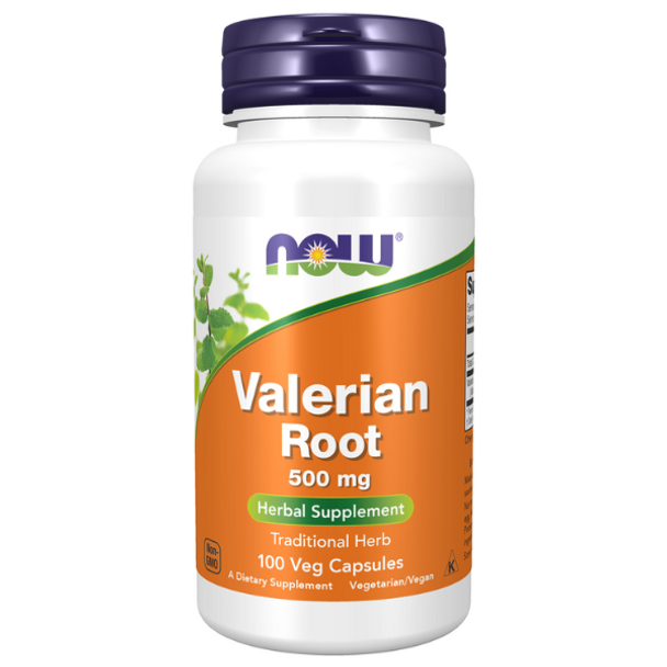 NOW Foods Valerian Root 500mg - 100 Vege Capsules
