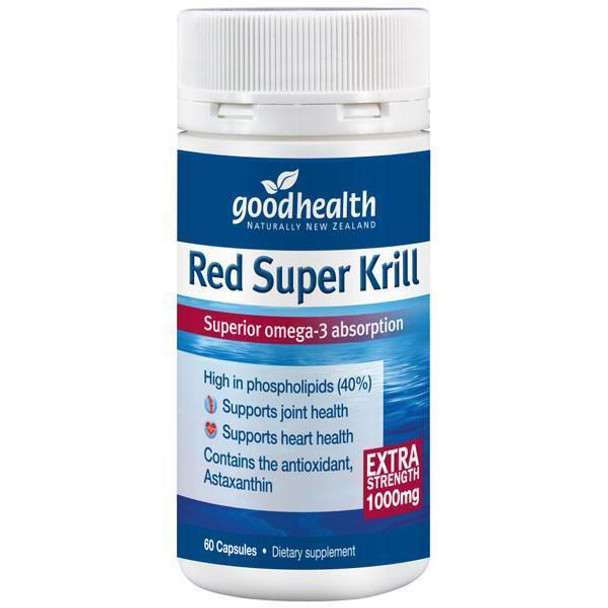 Red Super Krill 1000 - 60 Capsules