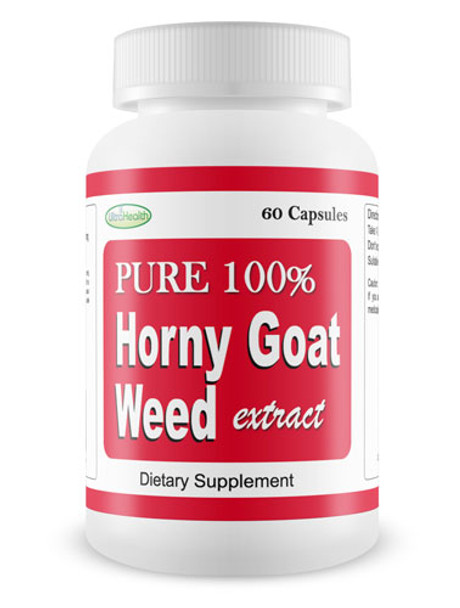 Pure 100% Horny Goat Weed - 60 Capsules