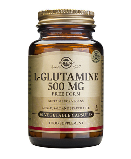 L-Glutamine 500mg - 50 Vege Capsules
