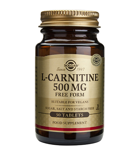 L-Carnitine 500mg - 30 Tablets