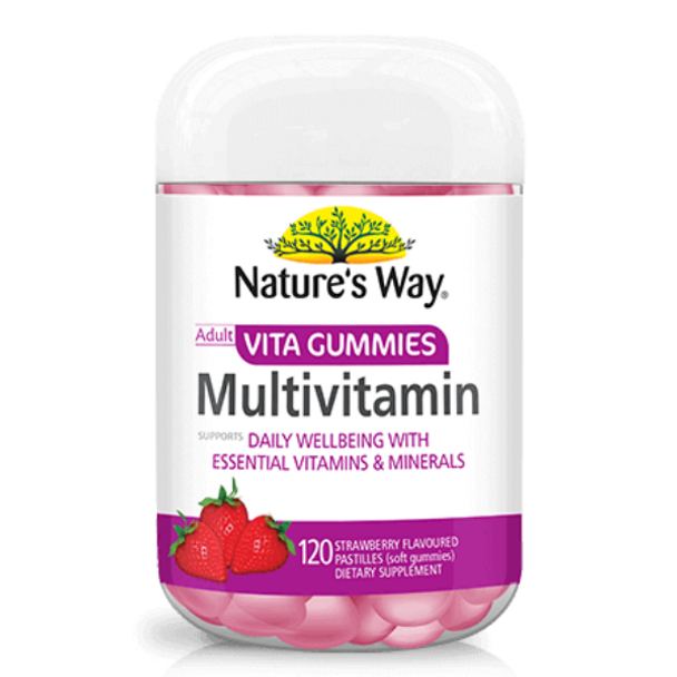 Multi-Vitamin Vita Gummies for Adults - 120 Gummies