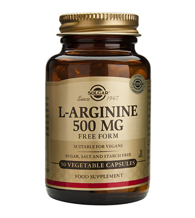 Buy Solgar L Arginine 500mg 50 Capsules Vita Health