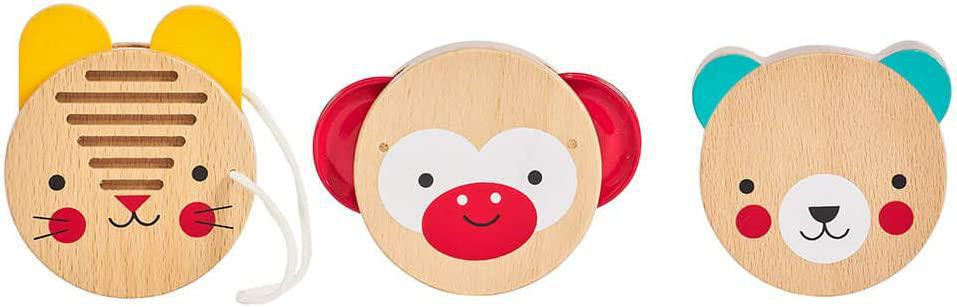 Craftable Instruments Animals Animal Friends Wooden Percussion Instruments - The Shop at Strathmore